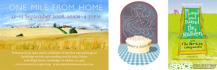 portfolio image of poster illustrations